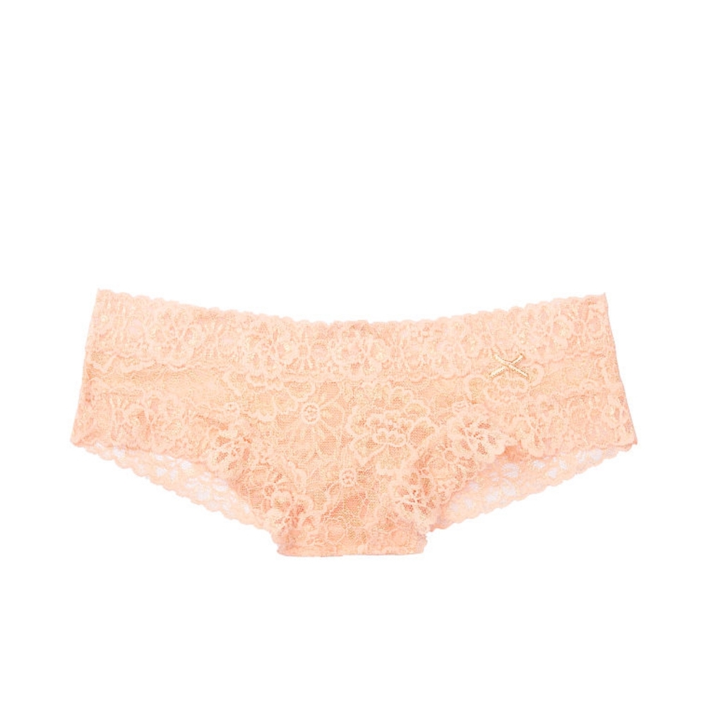 Victoria Secret Lacie Gold Lurex Cheeky X-Small